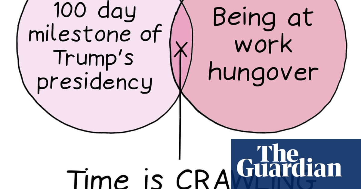 From Trump 100 to hangovers at work: Edith Pritchett’s week in Venn diagrams – cartoon