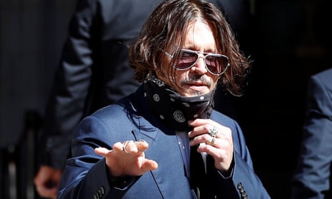 Johnny Depp admits heavy drinking but denies abuse of Amber Heard | Media |  The Guardian