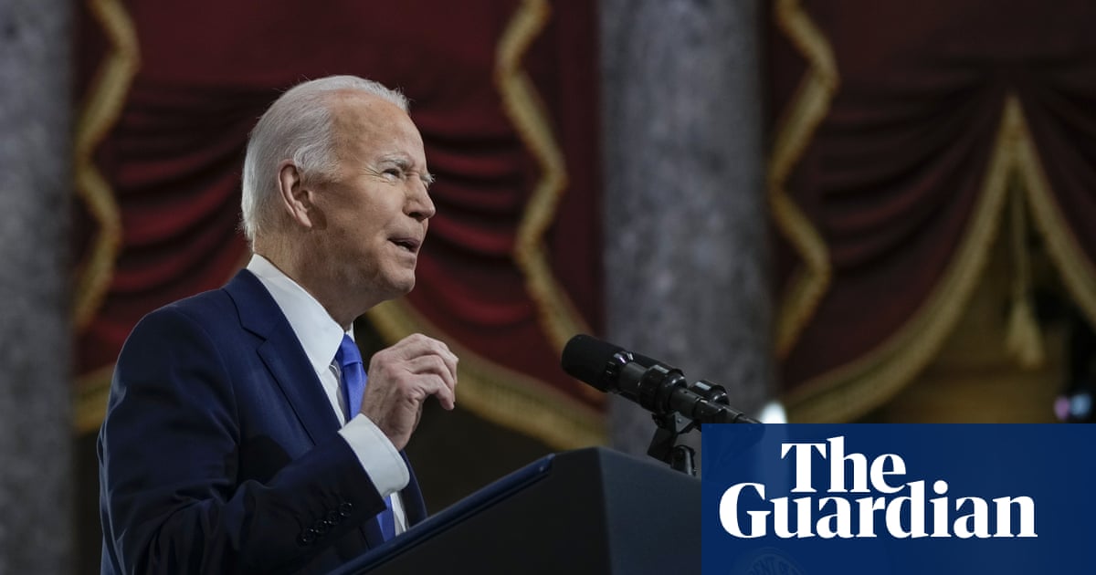 Joe Biden blames Donald Trump’s ‘web of lies’ for US Capitol attack – video