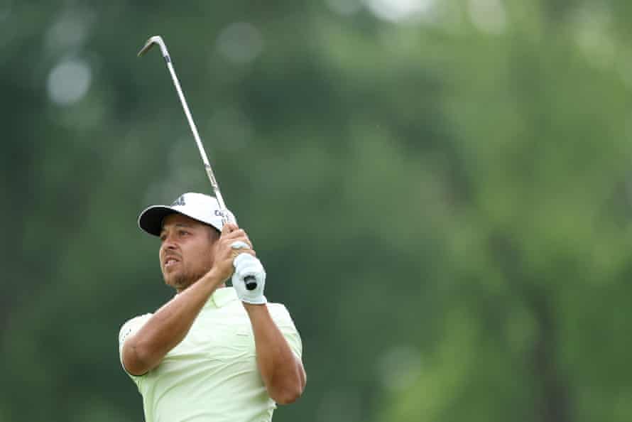 Xander Schauffele leads in the clubhouse on -2.