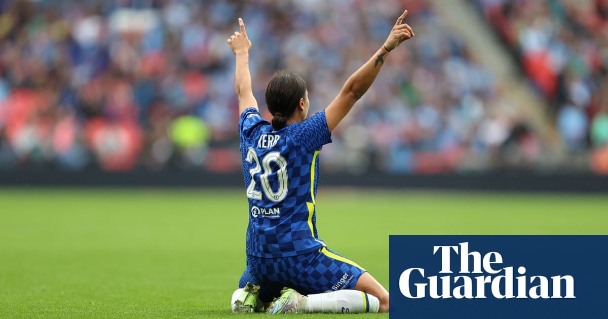‘She is ridiculous’: Sam Kerr earns yet more plaudits after match-winner in FA Cup final