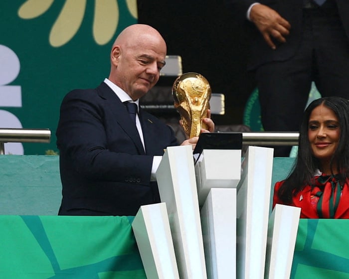 Mexico and Argentina line up behind Infantino to deepen football’s civil war — image supplied by The Guardian Sport's feed
