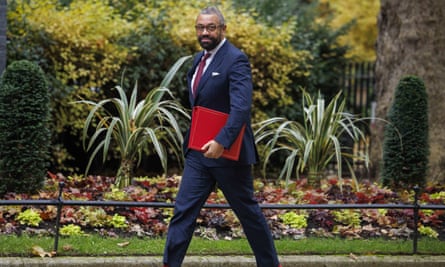 Home secretary James Cleverly