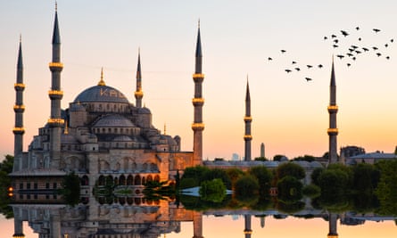 Blue mosque and hagia sophia ..