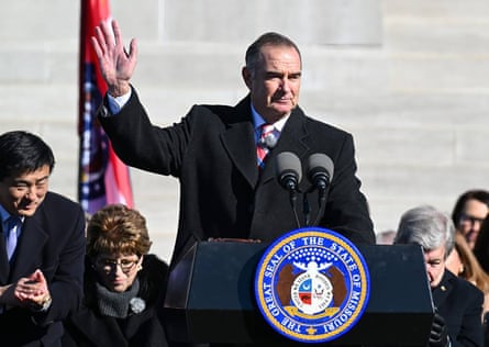 A man at a podium
