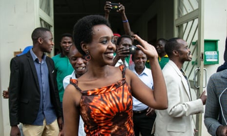 Diane Rwigara leaves the high court in Kigali on Thursday after judges found her not guilty of forgery and inciting insurrection. 