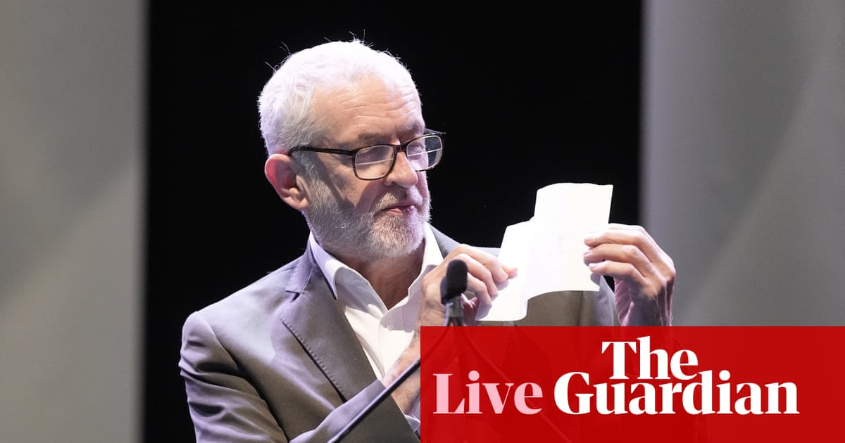 Your Party is voted to be called … Your Party, Jeremy Corbyn announces – UK politics live