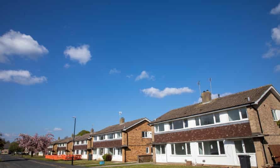 ‘We’re collateral damage’: fury in Yorkshire village at its role in migrant detention plan | Immigration and asylum 1 MoD housing stock used by the families at the former RAF base.