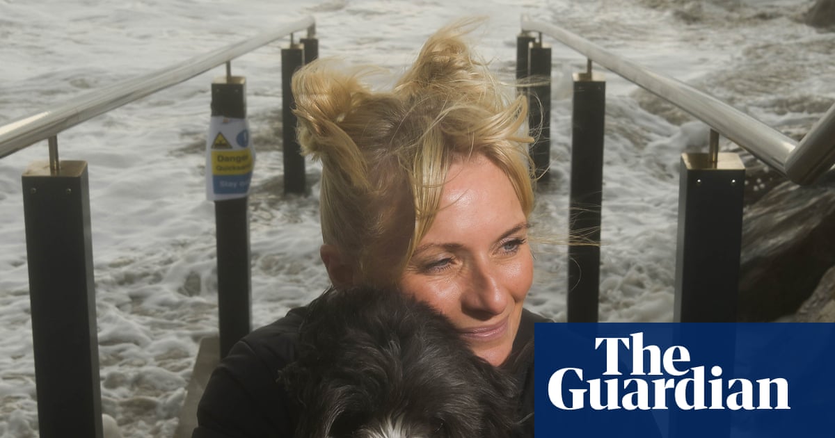 Sarah was amused by the quicksand she stepped in on a South Australian beach. Then ‘reality set in’
