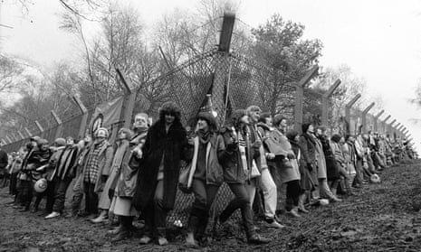 Greenham Common, 1980. “I love comrades who don’t dominate meetings or movements, or think they have all the answers.” 