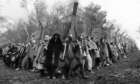 Greenham created an alternative world of unstoppable women. It changed lives ... . Photograph: PA