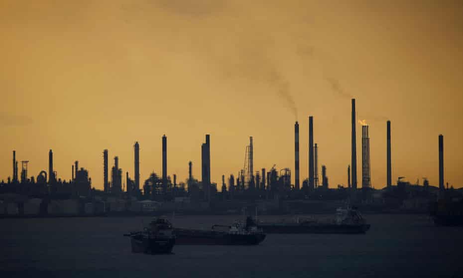 Shell’s Pulau Bukom oil refinery in Singapore.