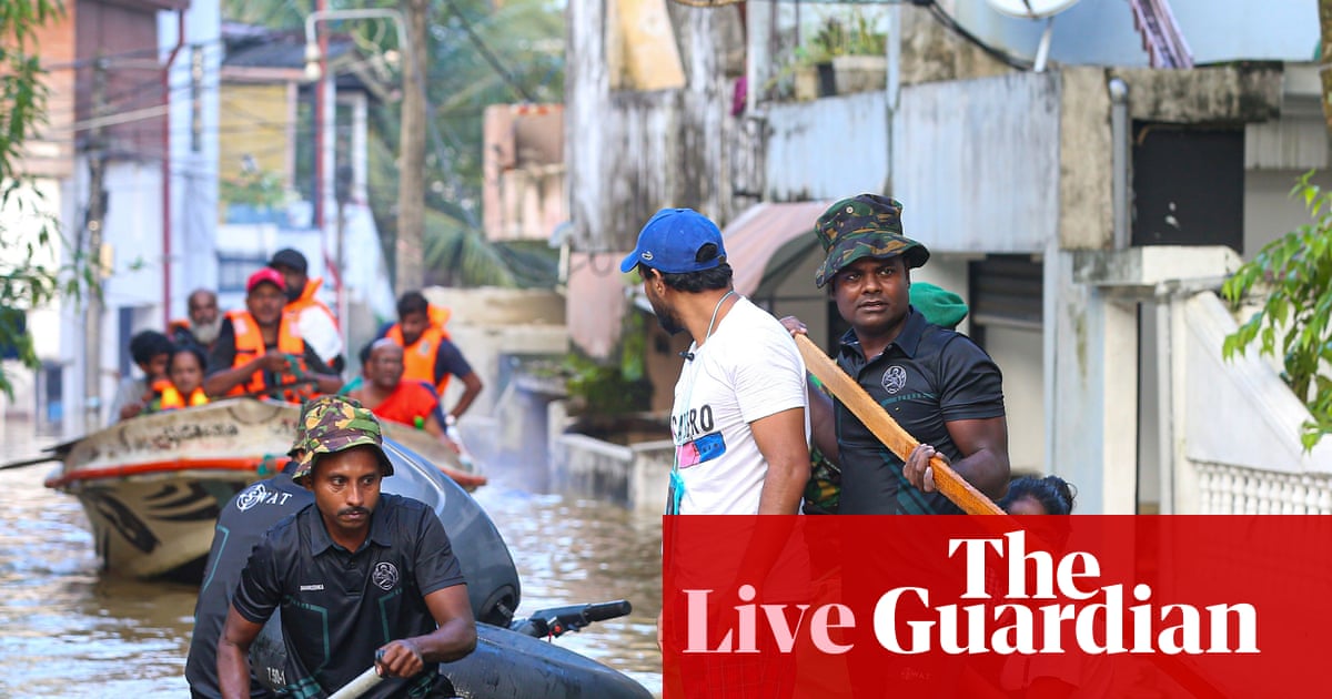 Death toll passes 1,000 in devastating floods across Indonesia, Sri Lanka, Malaysia and Thailand – latest updates