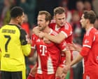 European football: Bayern extend perfect start as Kane punishes Dortmund