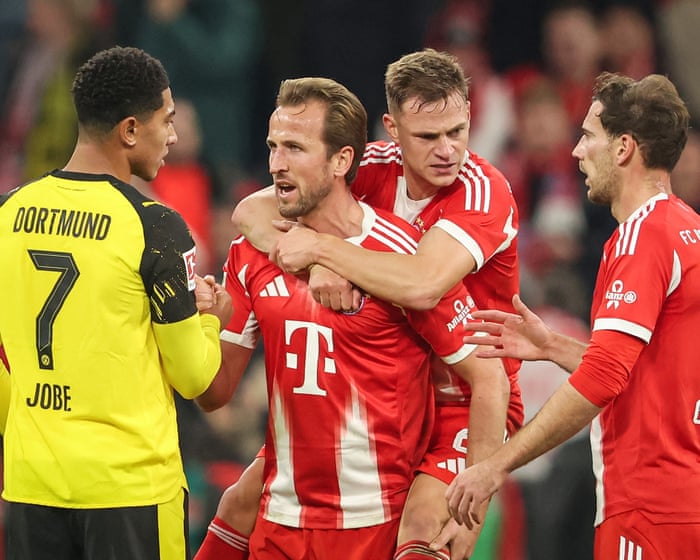 European football: Bayern extend perfect start as Kane punishes Dortmund