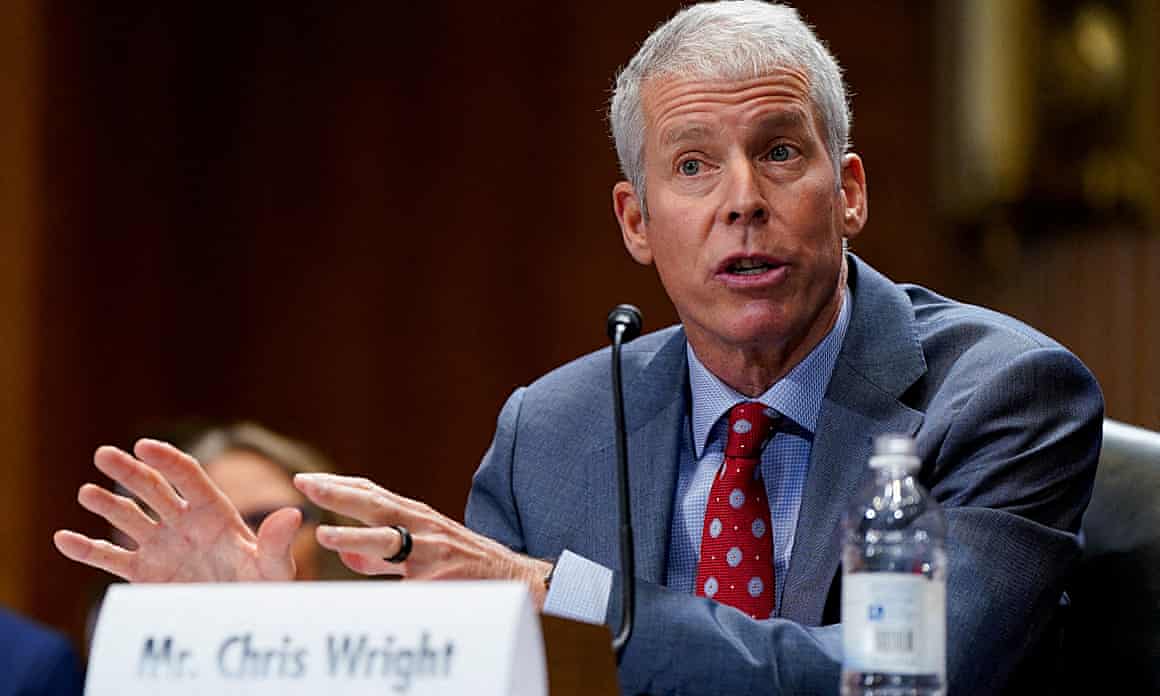 Chris Wright, Donald Trump’s secretary of energy.