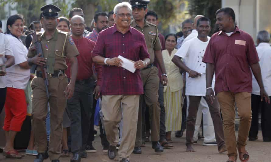 Presidential candidate Gotabaya Rajapaksa