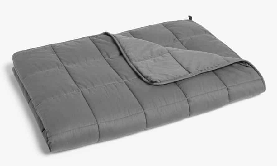 A John Lewis weighted blanket.