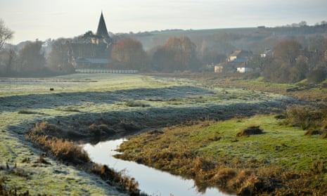 the Cuckmere Valley near Alfriston, East Sussex.