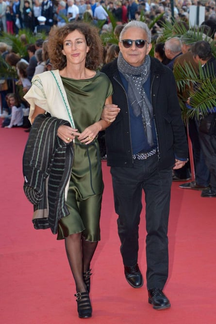 Hanif Kureishi arriving to the 26th British Film Festival closing ceremony in Dinard, France, on October 3, 2015.