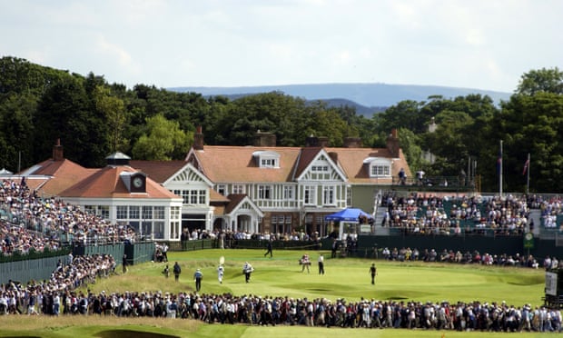 A general view of Muirfield golf club