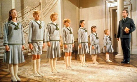 A still from the Sound of Music: Heather Menzies-Urich is third from the left. 