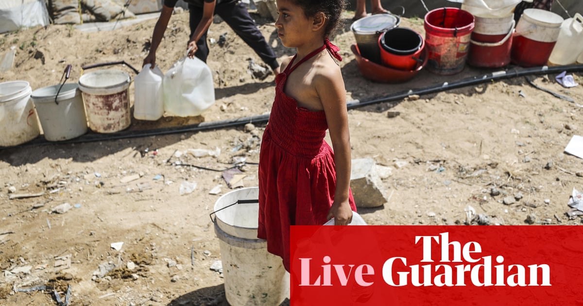 Israel-Gaza war live: Israel very close' to committing war crimes, says former PM as UN warns aid still being blocked