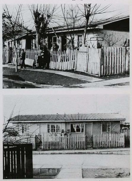 Newly constructed houses, built as a result of Operation Site, in 1965.