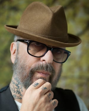 Musician Dave Stewart photographed at The Hospital Club in central London