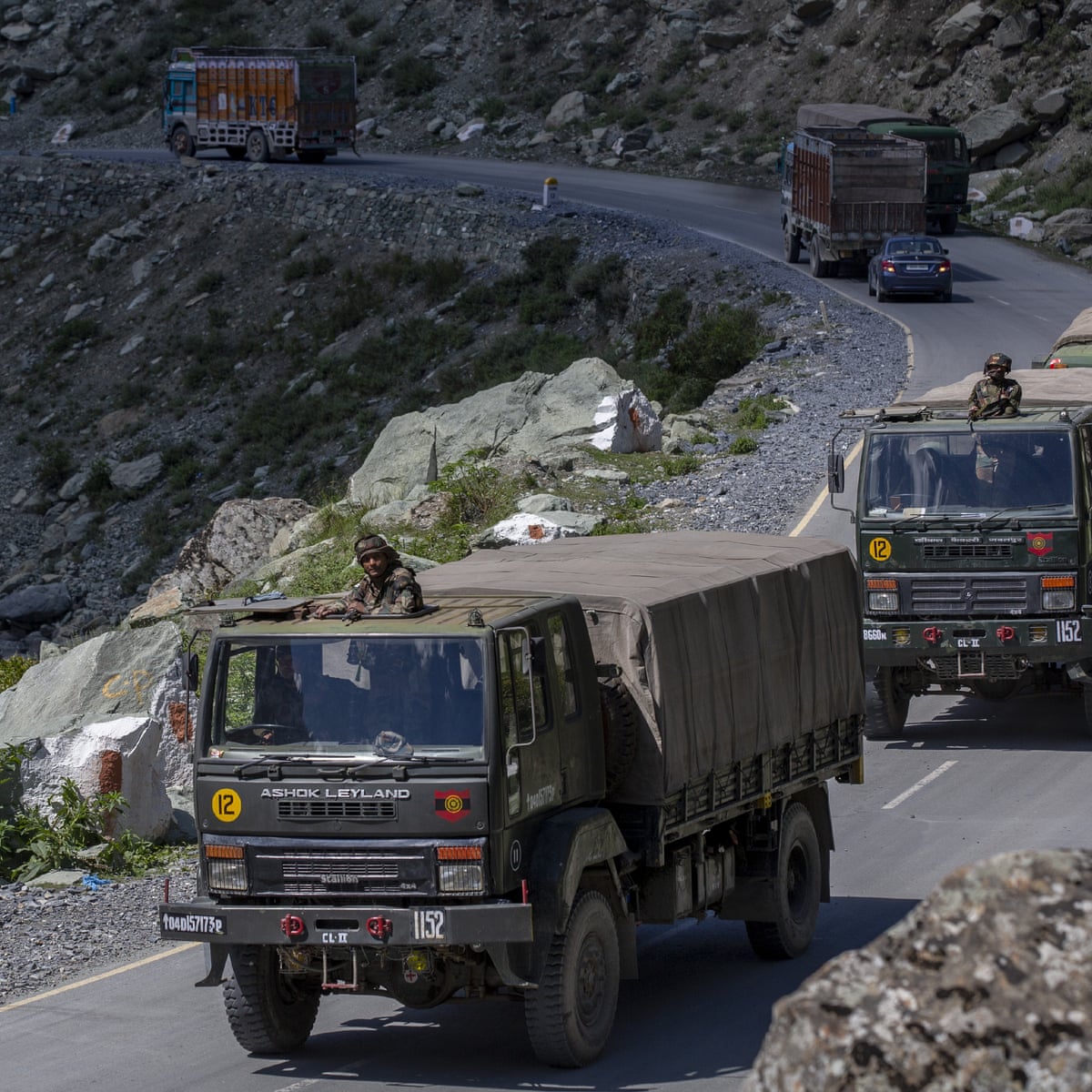 China And India Agree To Disengage At Disputed Border India The Guardian