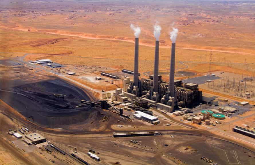Power plant in Coconino county, where Navajo people account for 63% of cases, the death rate is eight-fold higher than the state average.
