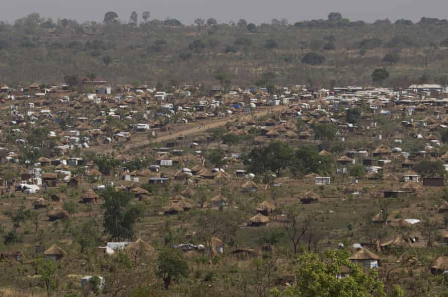 The Bidi Bidi refugee camp in Uganda is home to about 274,000 people, making it the largest camp in the world.