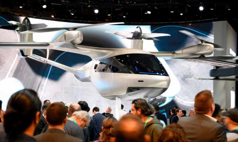 A Hyundai S-A1 electric Urban Air Mobility concept