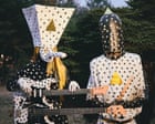 ‘We’re not Lady Gaga and Elton John’: unmasking Angine de Poitrine, the year’s buzziest, dottiest band