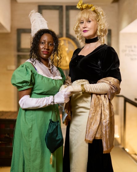 Participants at the Austen Ball.