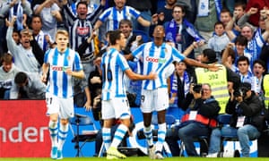 European Roundup Barcelona Held By Sociedad Bayern And Dortmund Win Football The Guardian