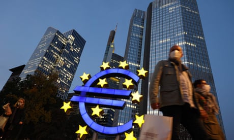 Eurozone falls into recession, hit by high energy prices and interest rate hikes – business live