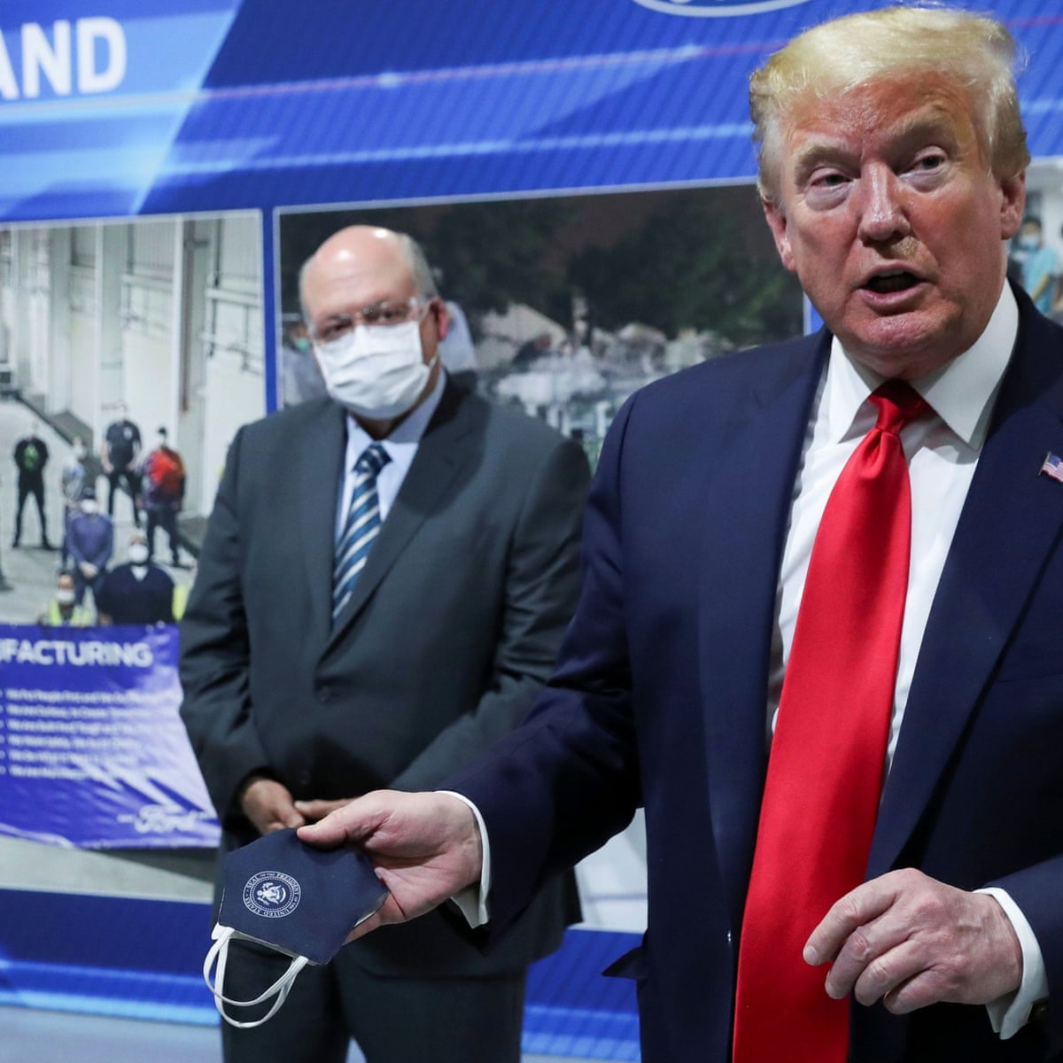 Coronavirus Us Live Trump Appears Without Mask At Ford Plant Despite Policy As It Happened Us News The Guardian