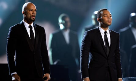 Grammy Performances Put Blacklivesmatter Centre Stage Grammys The Guardian