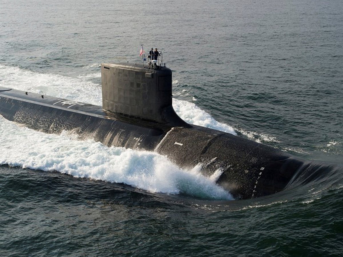 Top admiral warns US far behind on building submarines needed to meet Aukus target | Aukus | The Guardian