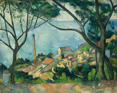 L’Estaque Derrière Les Arbres (1878-79).