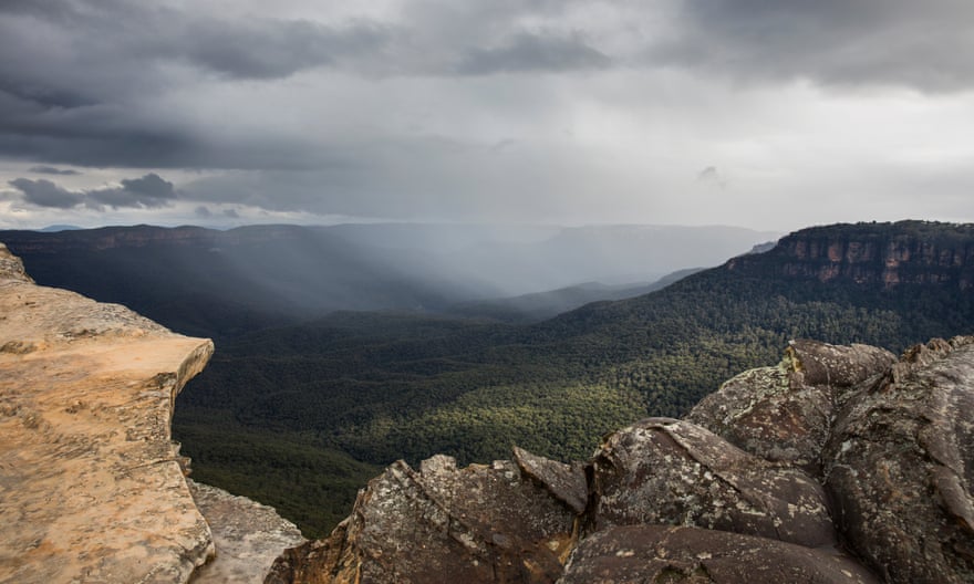 The view from Lincoln’s Rock at Wentworth Falls