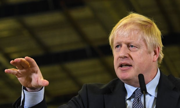 Boris Johnson blamed the discrepancy on a ‘stray early draft’.