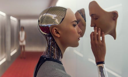 Faces of the future … the 2015 film Ex Machina.