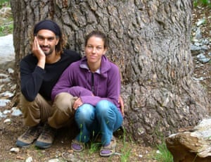 Tuğba Günal and Birhan Erkutlu, who have been campaigning against hydroelectric dams near their home in the Alakır Valley in Antalya