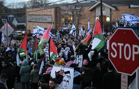 people holding flags