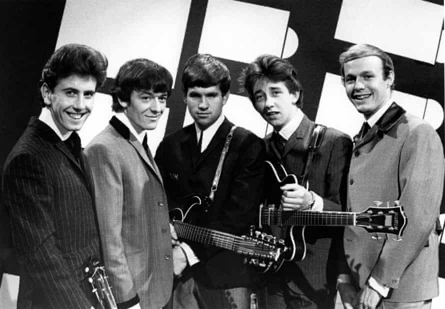 Nash (far left) and Allan Clarke (second left) with the Hollies in 1964.