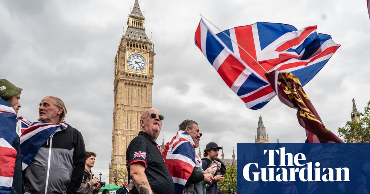 Tommy Robinson's far-right Glastonbury': a distinctly lower energy affair
