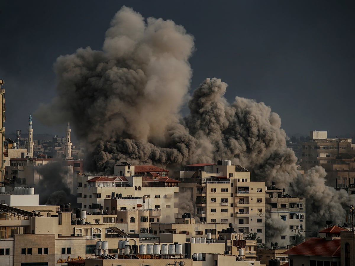 Netanyahu says Israel's siege 'just getting started' – as it happened |  Israel | The Guardian