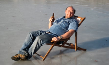 Phil Daoust in France, aged about 45